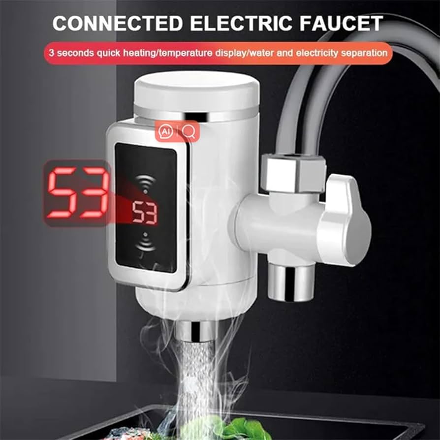 CALENTADOR INSTANTÁNEO ELÉCTRICO DE AGUA PARA CAÑOS